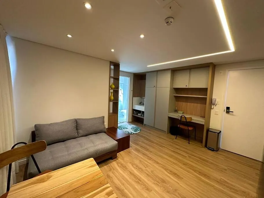 Estudio Amplo, Novo E Charmoso, 5 Min Da Oscar Freire São Paulo Apartament
